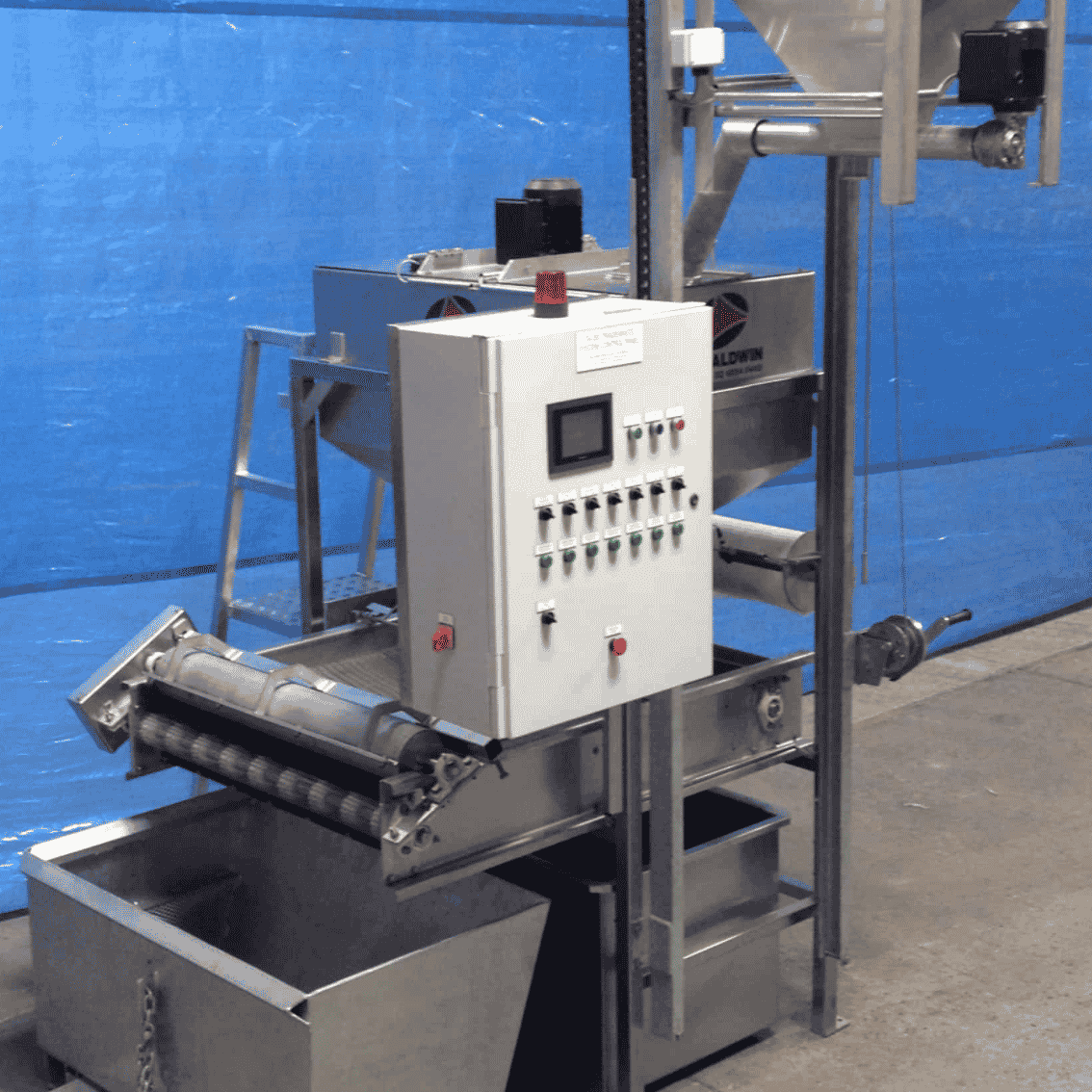 The Baldwin RM-10 is used for the disinfection and chemical treatment of wastewater.