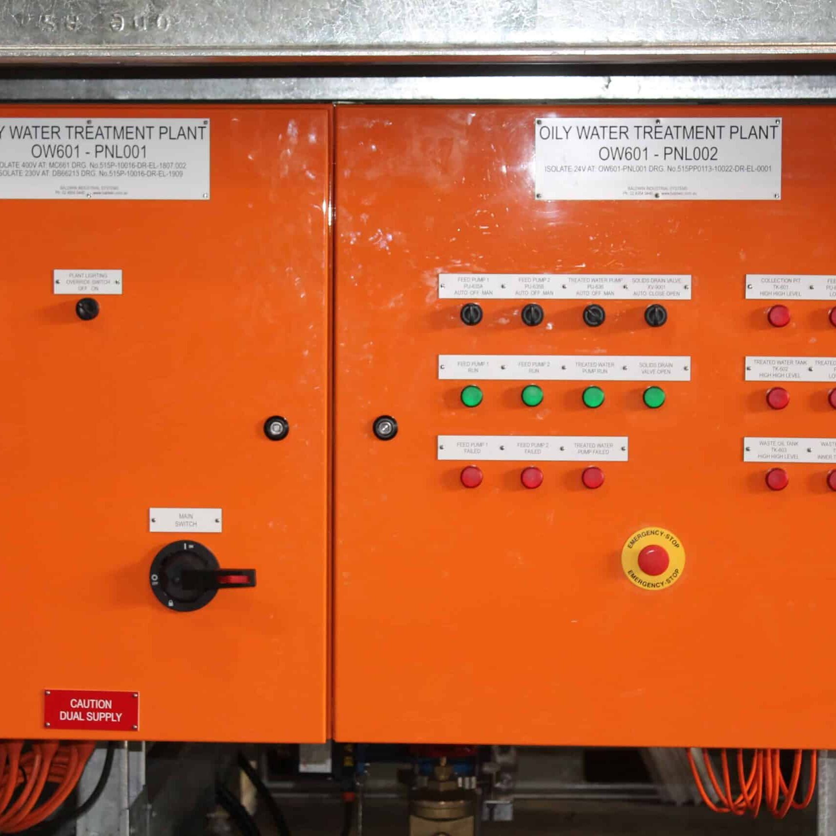 Control panels are an industrial wastewater treatment solution for mining, oil, and gas companies, offering effective industrial water treatment results.