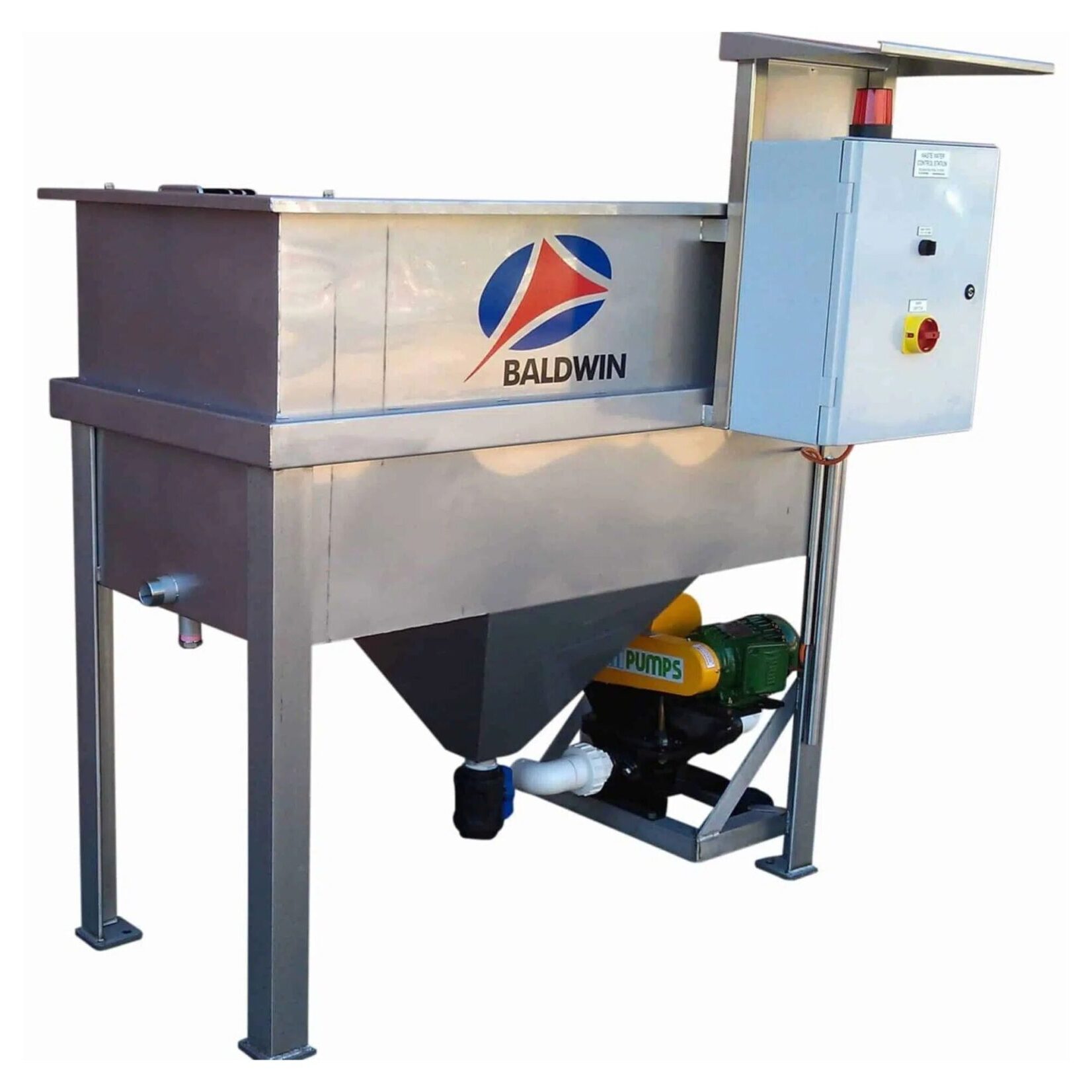 Coalescing plate oil-water separator designed by Baldwin Industrial System