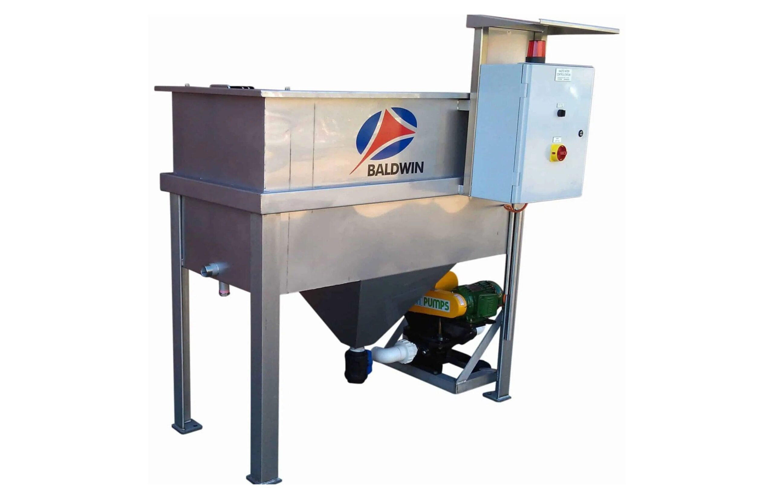 Coalescing plate oil-water separator designed by Baldwin Industrial System