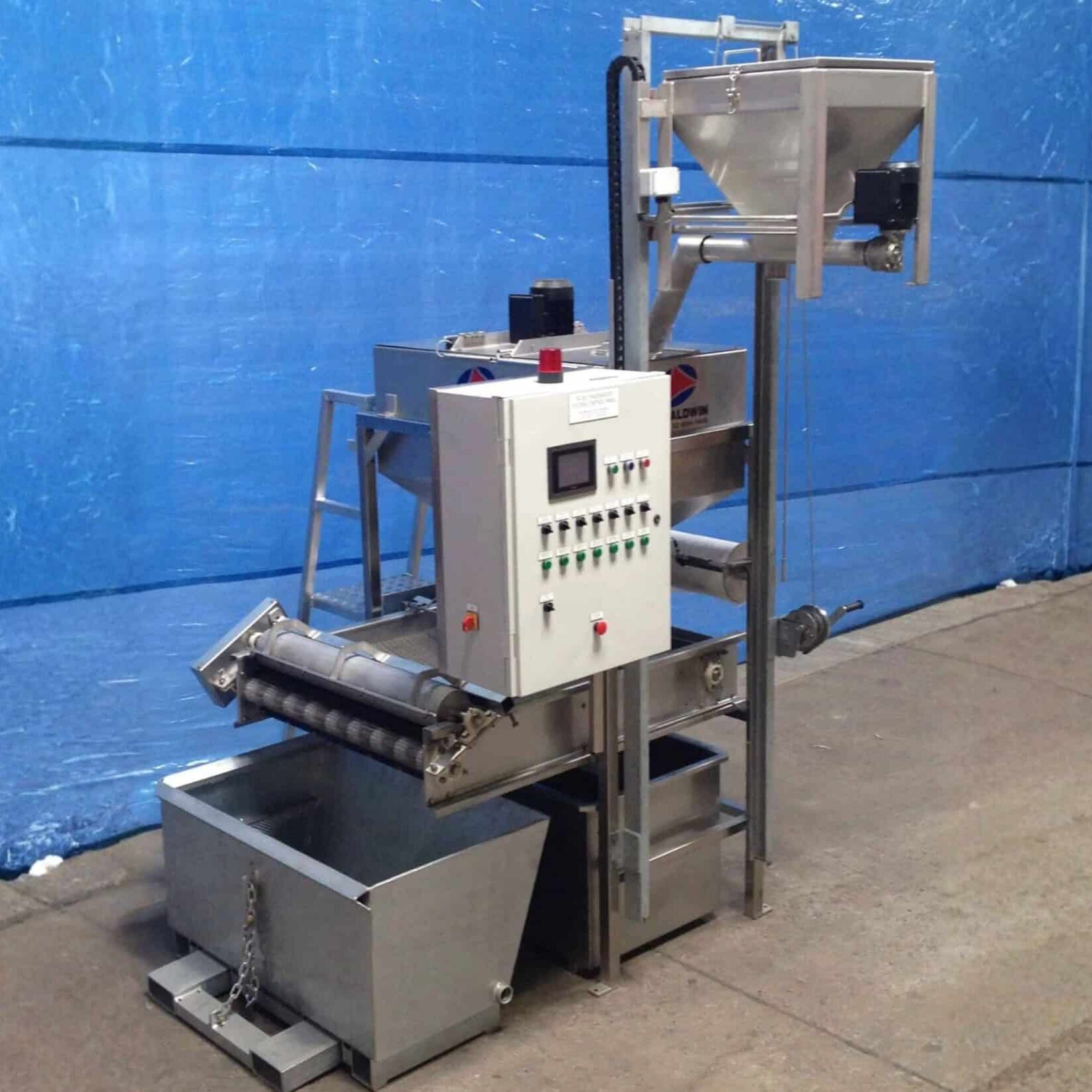 Control panels installed on an Industrial wastewater treatment system in Sydney